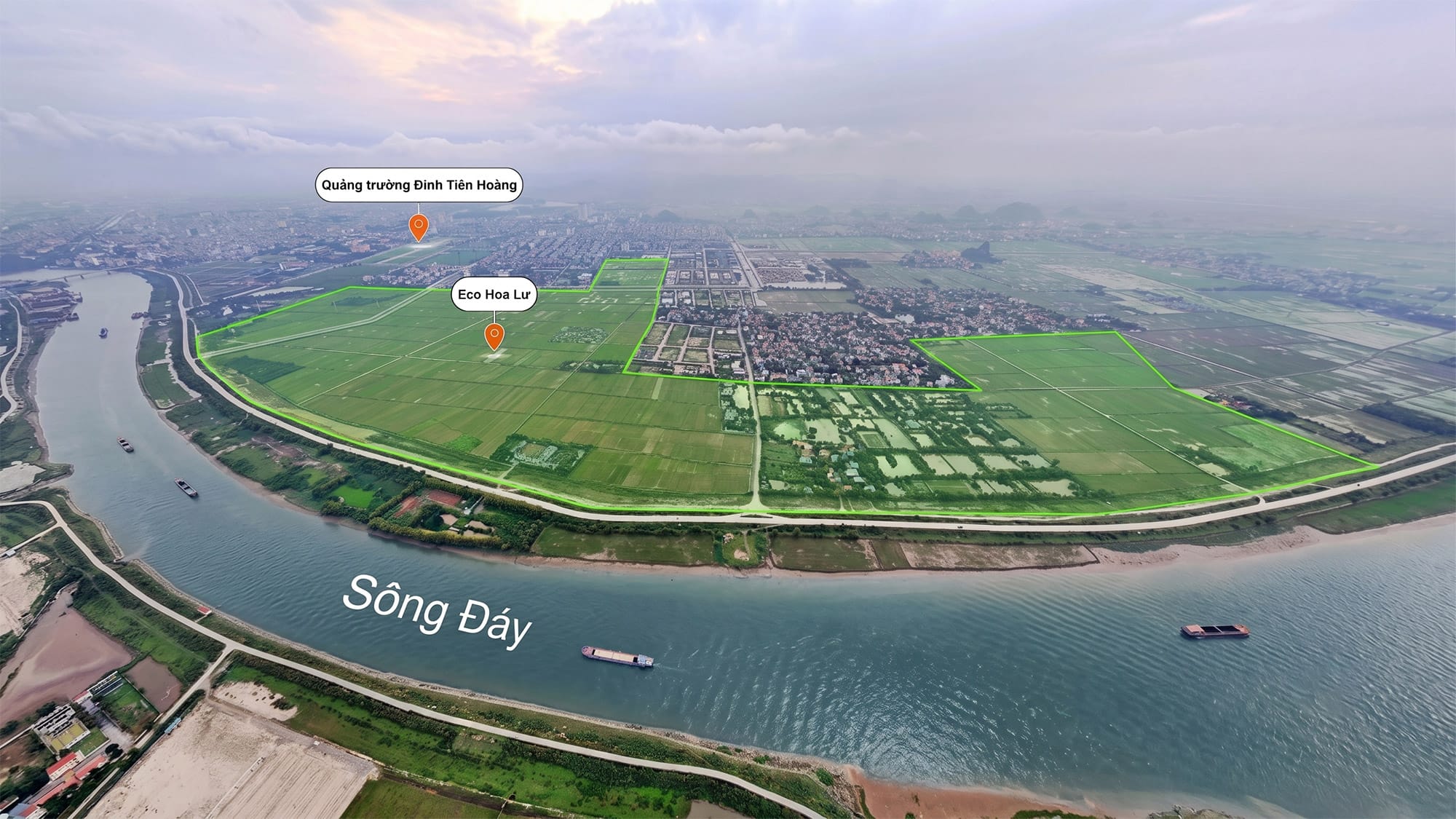 Vị trí đắc địa tại Ecopark Ninh Bình Vị trí đắc địa tại Ecopark Ninh Bình